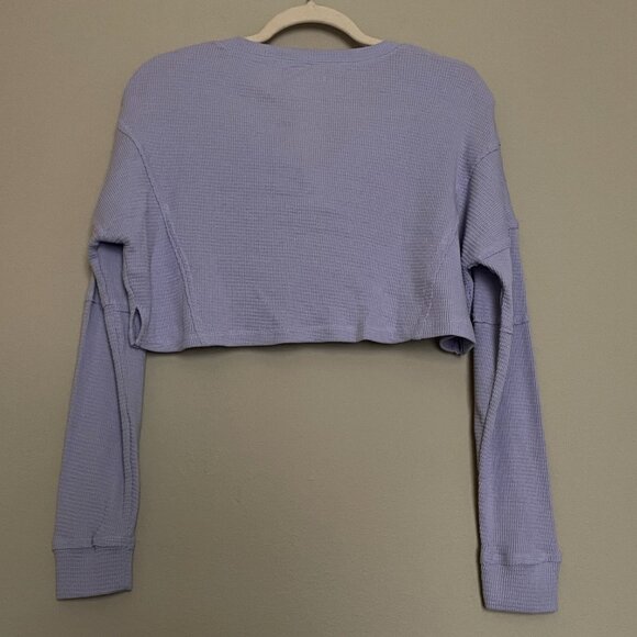 Aeropostale, XS, Cropped Henley Thermal - Picture 6 of 9